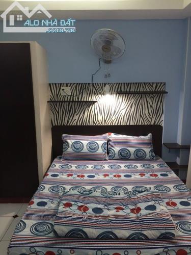Cho thuê căn hộ tại Đường Phạm Văn Hai, Tân Bình, Tp.HCM diện tích 37m2 giá 8 Triệu/tháng full nội thất., bếp máy giặt trong phòng